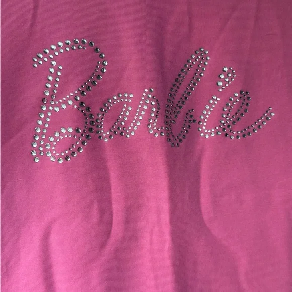 Rhinestones Rocks Pink Graphic Tee - Picture 2 of 7